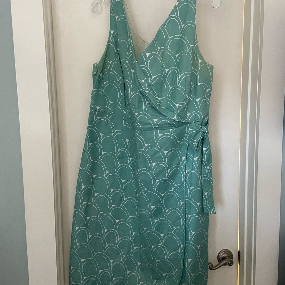 boden faux wrap dress